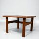 Table basse scandinave en teck - Vintage 1960