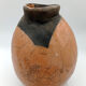 Vase en raku signé