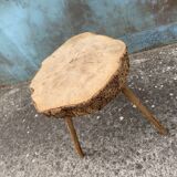 Cork oak tripod table
