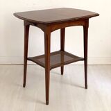 Extendable mahogany side table from the 1930s