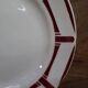 Ancien plat rond Badonviller modèle 'Louise'