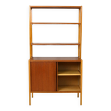 Vintage bookcase with sliding doors