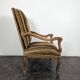 Regency style queen armchair