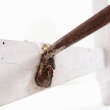 Large solid wood farmhouse table