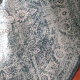 Round carpet pile