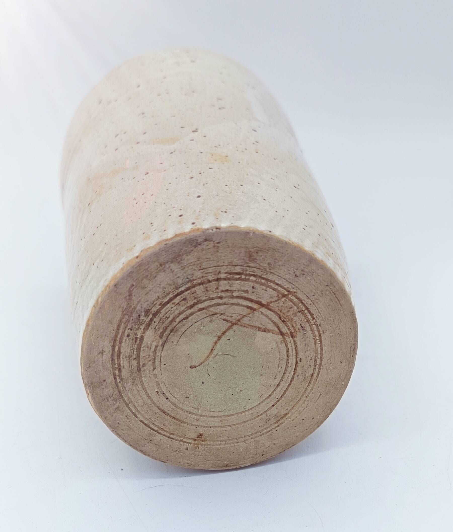 Guilloché stoneware vase Lion – Carriès school