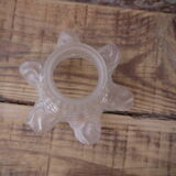 Glass tulip for lamp