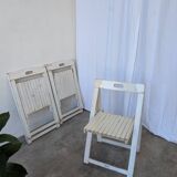 Set of 3 Vintage TRIESTE Foldable Chair by Aldo Jacober, 1970s Mid-Century