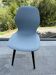 Sedus designer chair in light blue – black wooden base