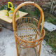 Serving rattan on wheels of the 50s, 60s