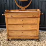 Louis-Philippe walnut vanity unit