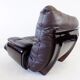 Ligne Roset Marsala brown leather armchair by Michel Ducaroy