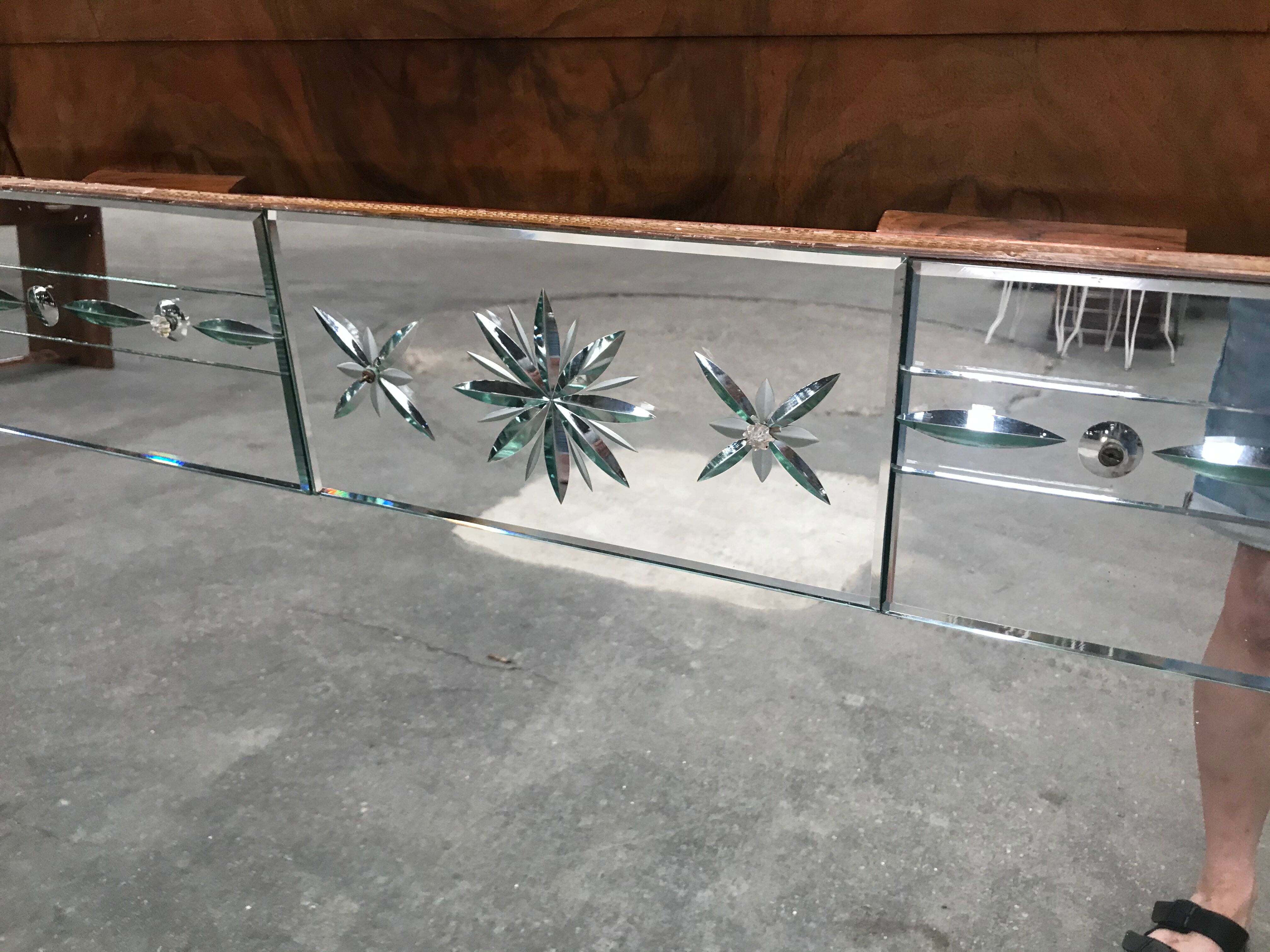 Venetian brewery mirror - bistro