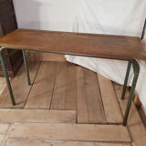 Table desk double school desk 1960