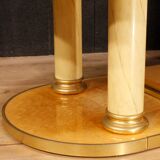 Italian conference table in exotic wood from 20th century