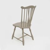 Four Mid-Century Modern Italian Lacquer Dining chairs by Pizzetti Roma, 60