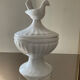 Vintage glazed ceramic candy box