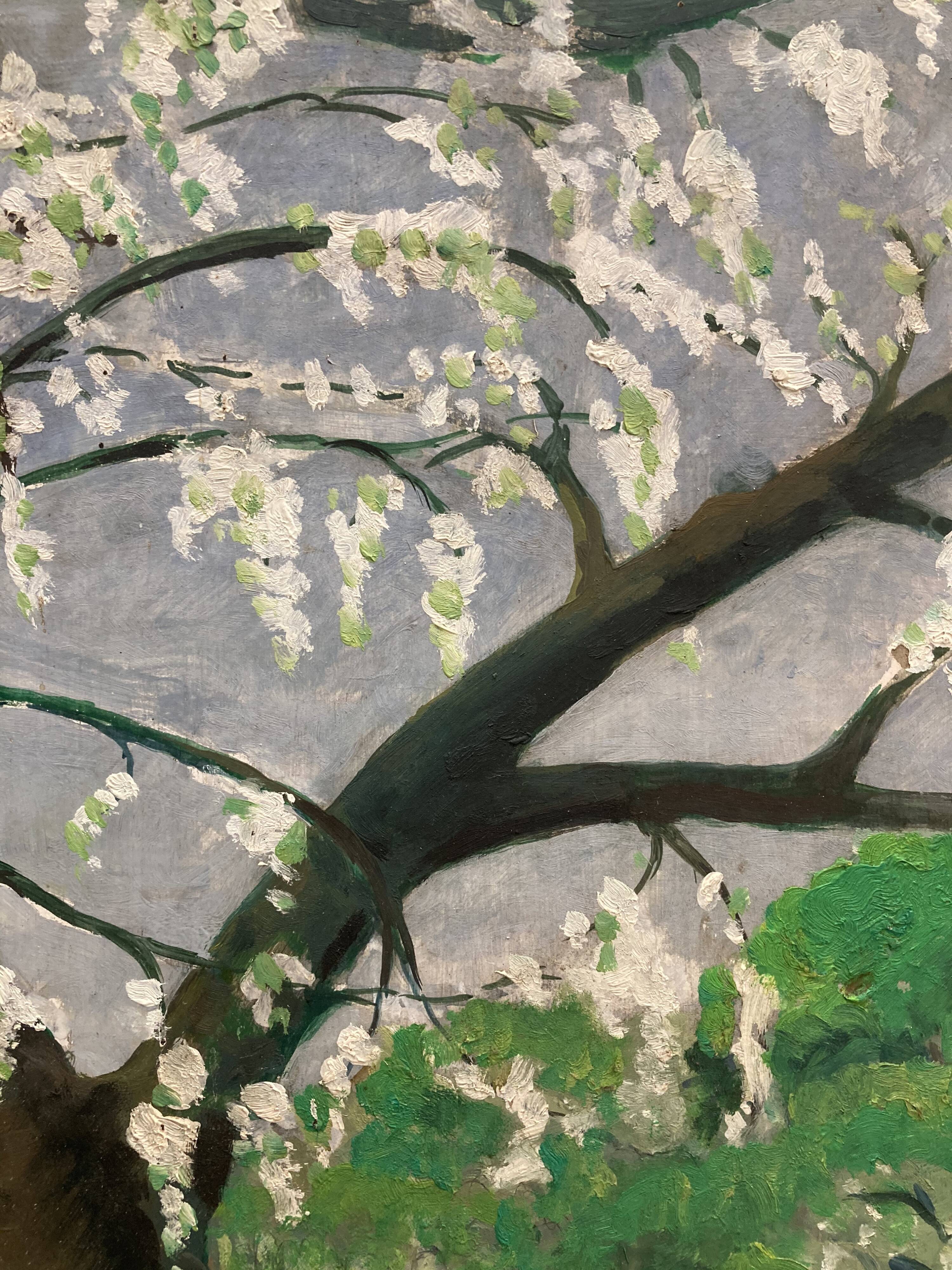 Oil on sign "The Three Graces"