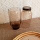 Duo of vintage 70s smoked glasses