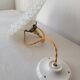 Pendant in serrated opaline