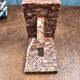 Antique pink marble bookends – Vintage Art Deco pair