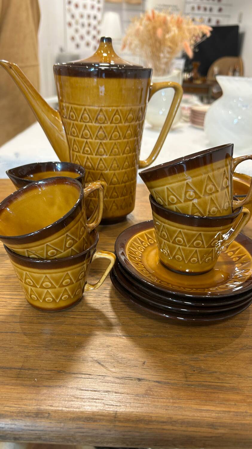 CHODZIEZ coffee service Poland 1970