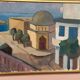 Original  Swedish Oil on Canvas – “Rhodes” by L. Wilton –  Dated 1962