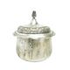 Sugar bowl, eclecticism, silver-plated brass, WMF, Germany, early 20th century