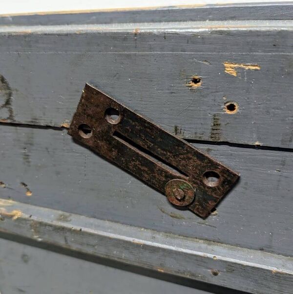 Malle de voyage en bois