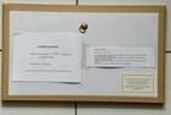 Aquarelle Christian Gaudin encadré certificat Guérande port de pêche marais