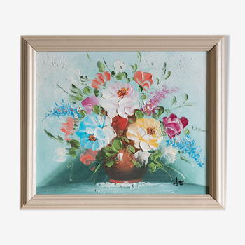 Peinture "bouquet de fleurs"