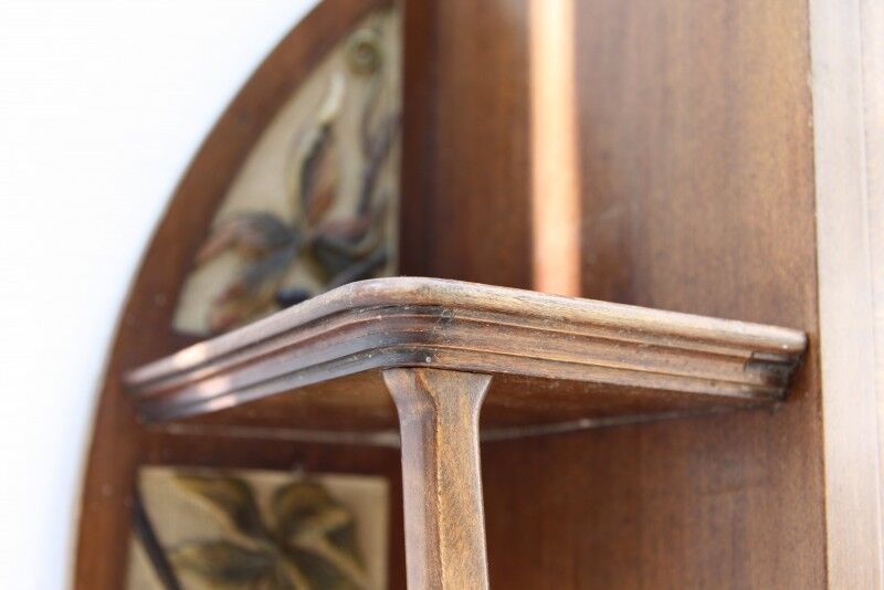 Art nouveau wall cabinet
