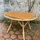 Vintage rattan lounge