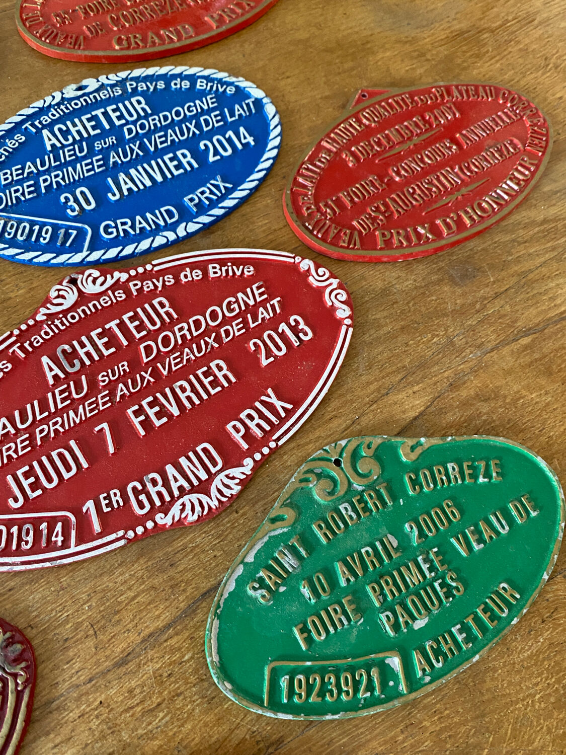 Green Agricultural Competition Plaque