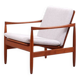 Fauteuil en teck par Skive Mobelfabrik