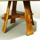 Brutalist Teak Garden Table, 1970s