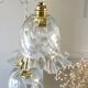 Vintage waterfall pendant light