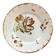 Antique plate with floral decoration
