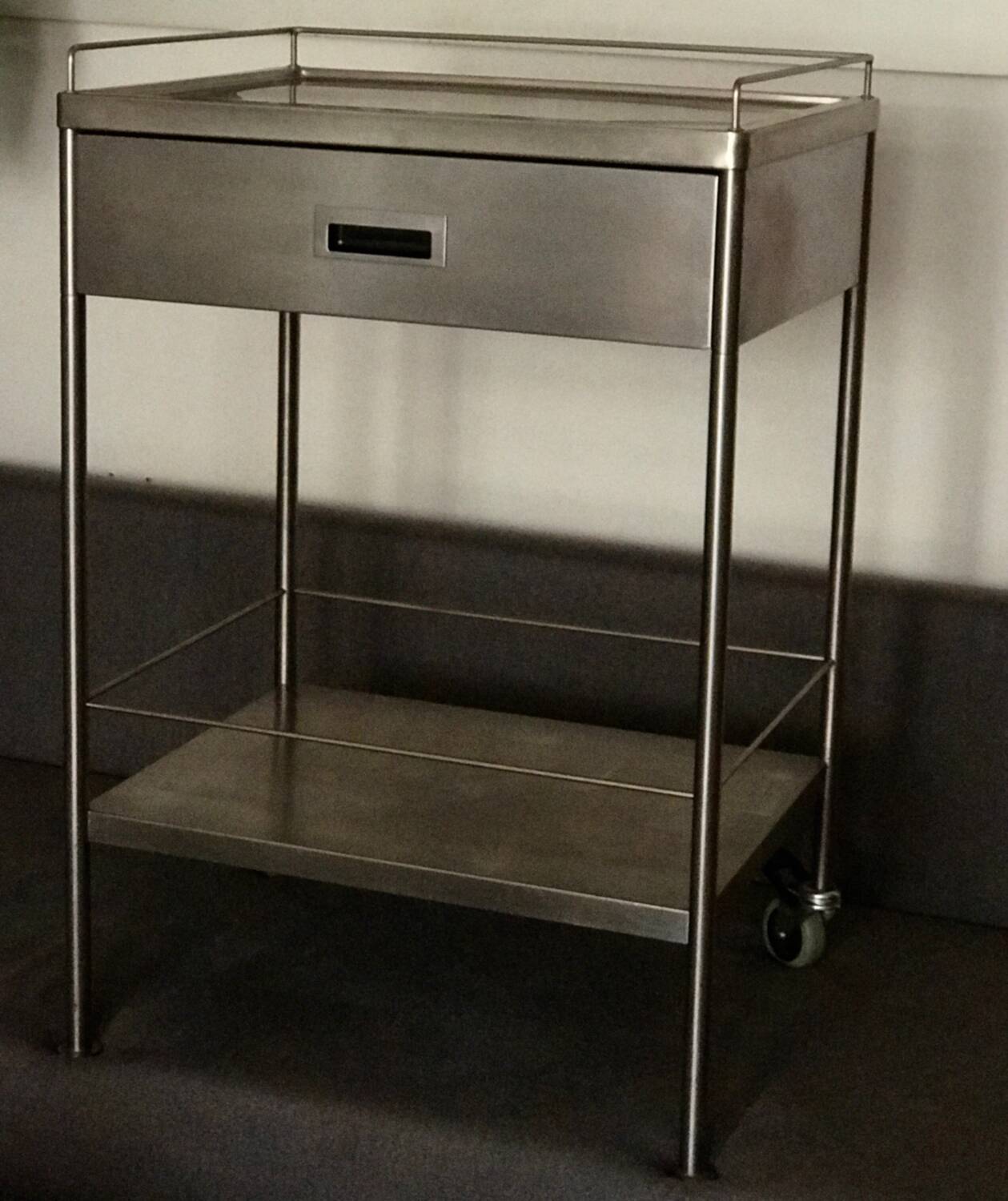 Desserte en Inox alimentaire