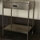 Desserte en Inox alimentaire