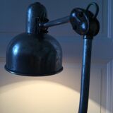 Workshop lamp with vice base from the 40s/50s