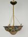 Hand-painted glass lamp Art Nouveau