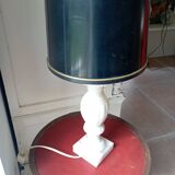 Vintage marble foot lamp