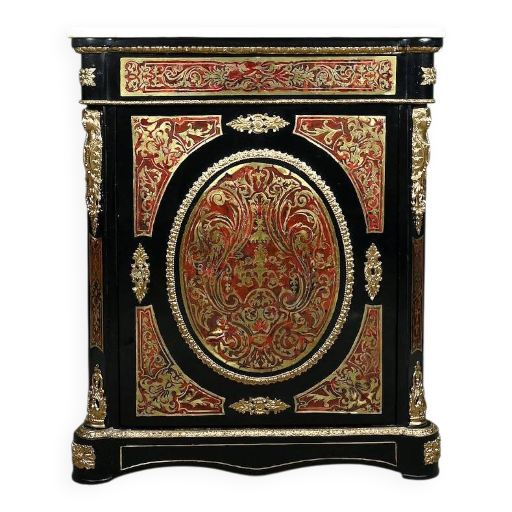 Bureau d'entre-deux in Boulle marquetry, Napoleon III period – Mid