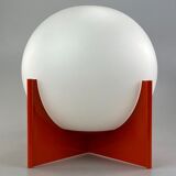 Lampe à boule space age design verre métal 60s 70s