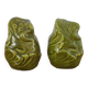 Cabbage salt and pepper shakers