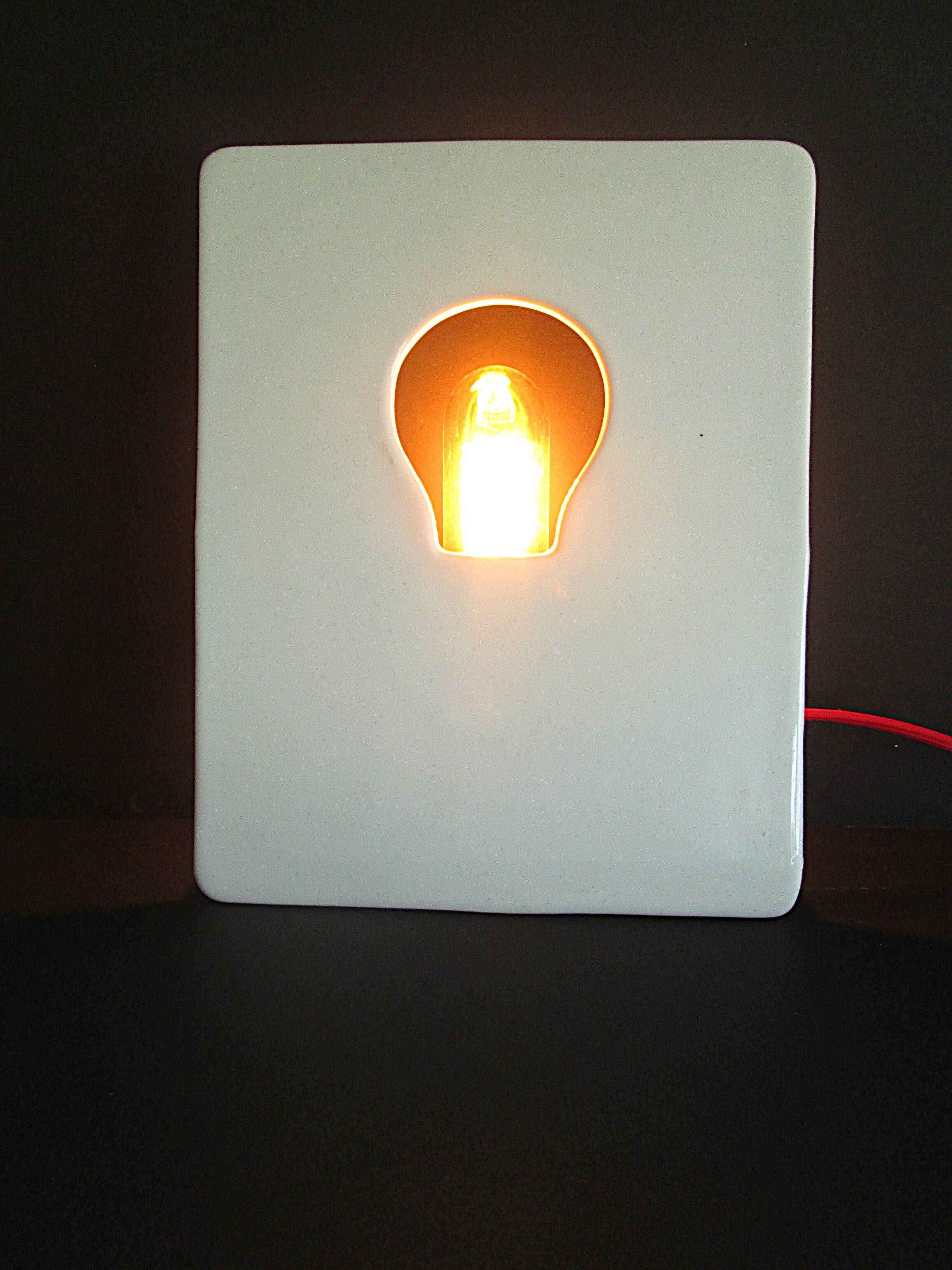 Postmodern Ceramic "Silhouette" Table Lamp by Pol’s Potten, c. 2000
