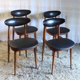 Chaises « Licorne » par Baumann années 70/80
