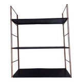 Vintage string metal shelves