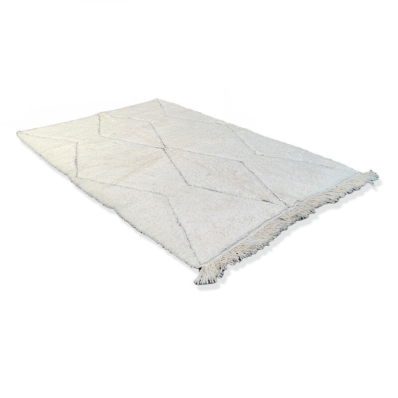 Berber Shaggy wool rug 160x240 cm